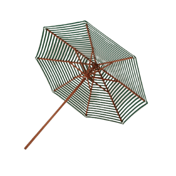 Messina Parasol Ø300 Light Apricot/Dark Green Skagerak
