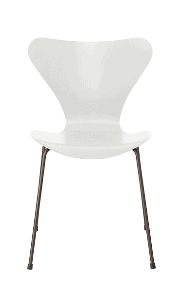 Serie 7™ 3107 | Uden Polstring | Farvet ask | Spisebordsstol