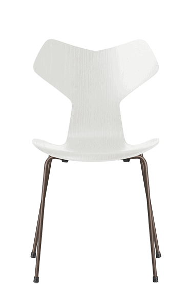 Grand Prix™ 3130 | Farvet Ask | Spisebordsstol