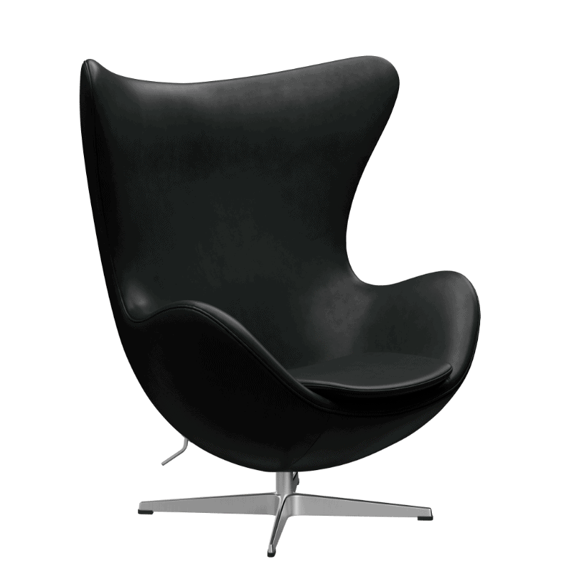 Ægget™ 3316 Lounge Stol | Grace Læder