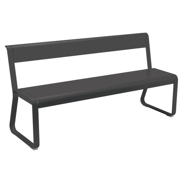 Bellevie bench with backrest