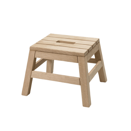 Skagerak - Dania stool - skammel - egetræ - Schiang Living