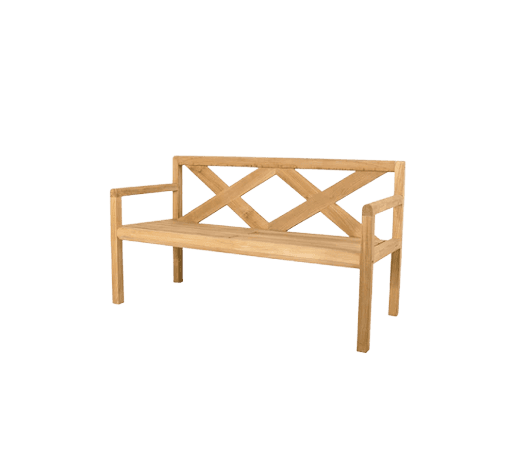 Cane-line Grace bænk - teak - 2. pers - Havemøbler - Schiang Living