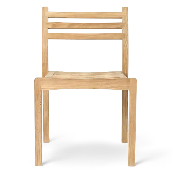 AH501 spisebordsstol u/armlæn - Teak