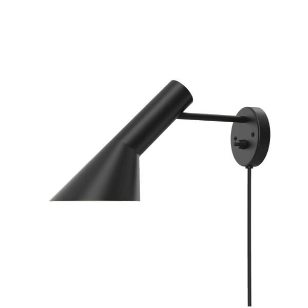 AJ Væglampe Black