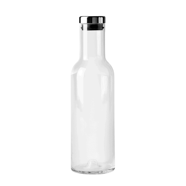 Audo Bottle carafe clear steel