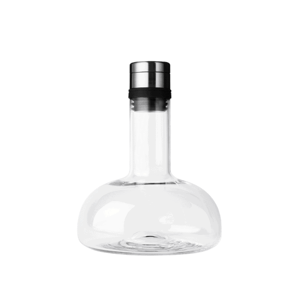 Audo Wine breather clear/steel