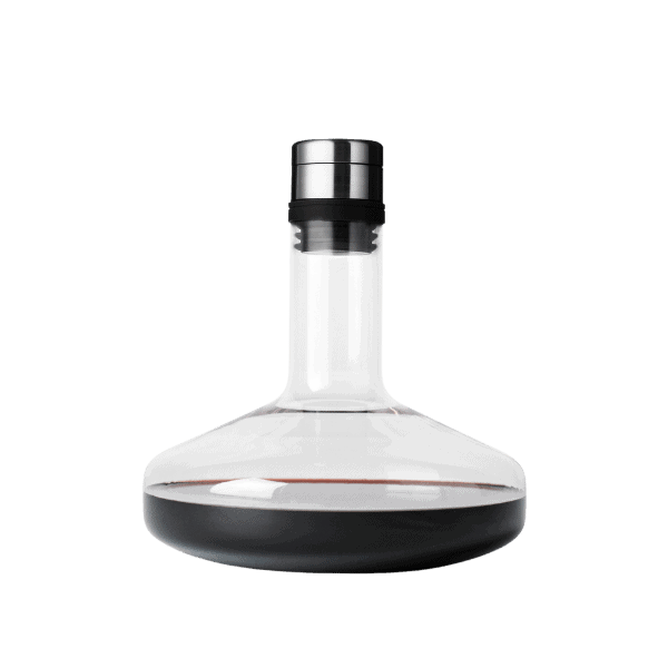 Audo Wine Breather Deluxe clear steel