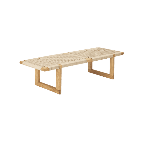 BM0489L Table Bench i eg / olie fra Børge Mogensen. Køb hos Schiang living