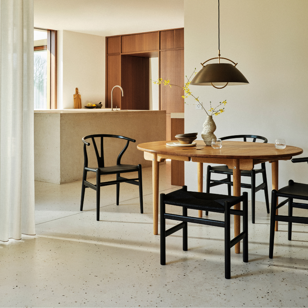 Wegner | CH24P Y-stol | Læder | Carl Hansen & Søn