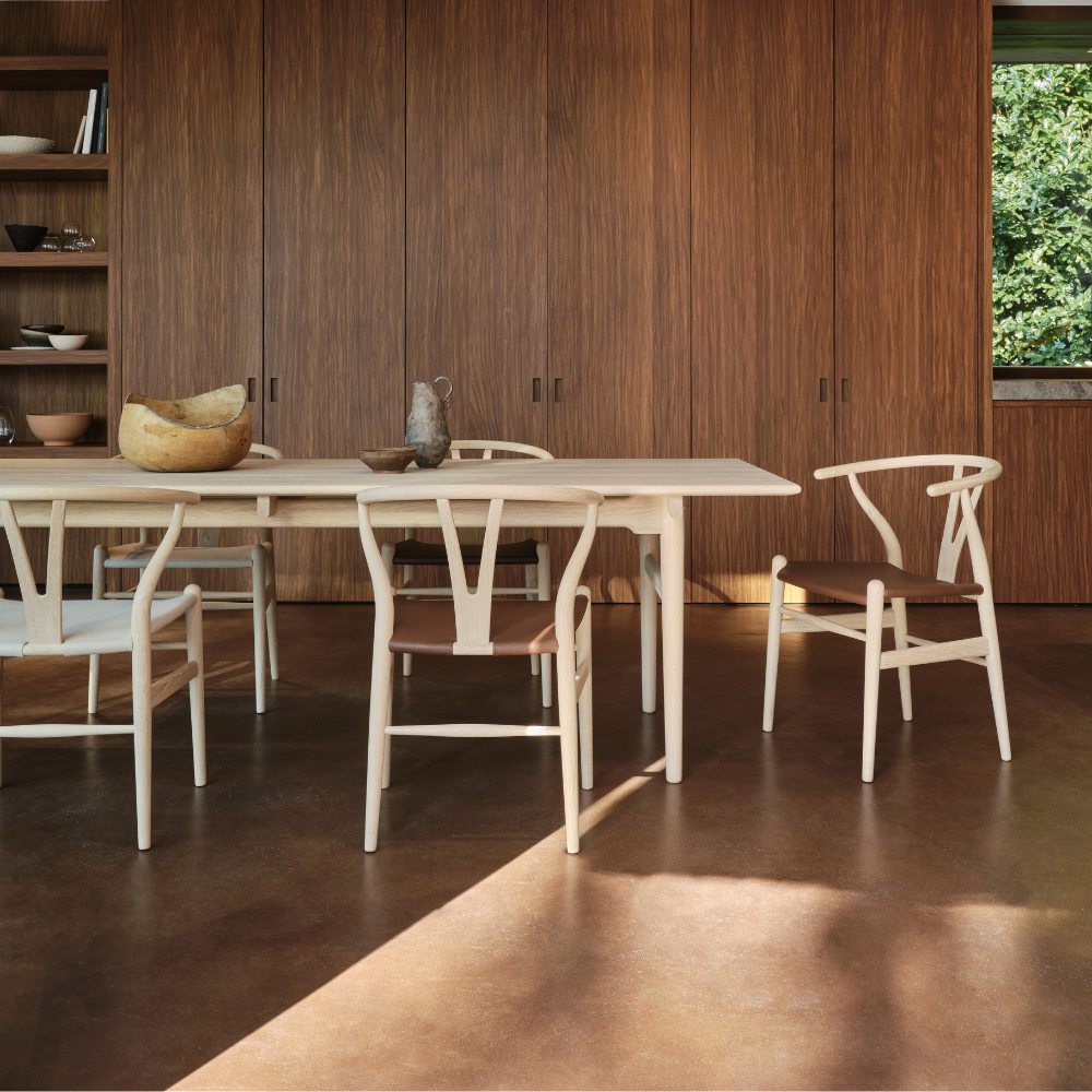 Wegner | CH24P Y-stol | Læder | Carl Hansen & Søn