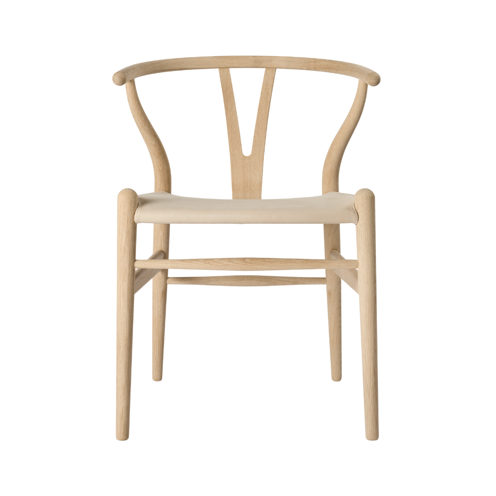 Wegner | CH24P Y-stol | Læder | Carl Hansen & Søn