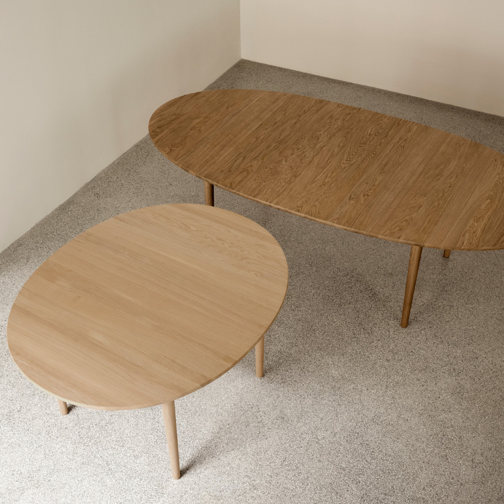 CH337 Spisebord | Eg sæbe | 140x115 cm