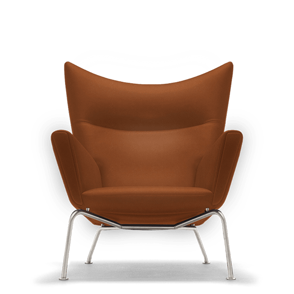 CH445 Wingchair - Thor Læder