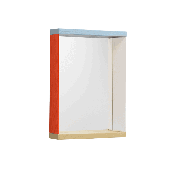 Vitra mirror spejl i blå og orange