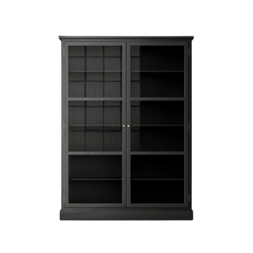 Dark Oak Vitrineskab N2