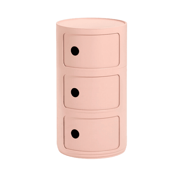 Kartell Componobili 3 rum opbevaring i fraven rose køb hos Schiang Living