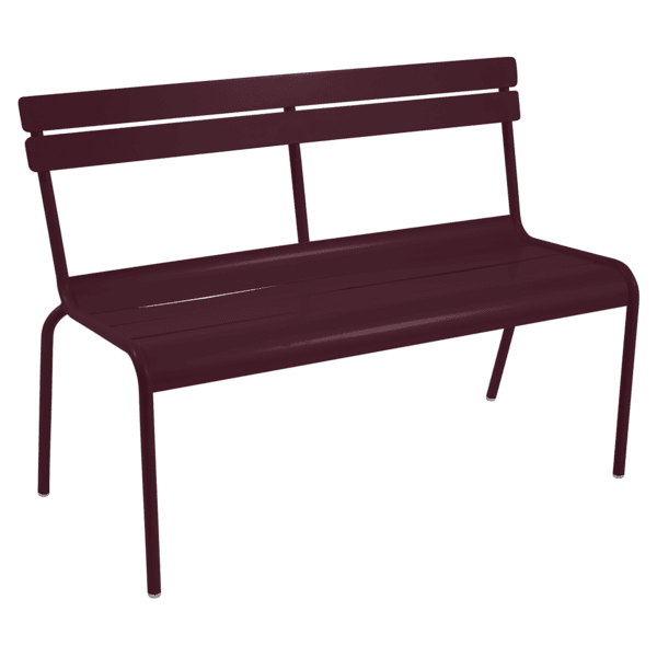 Luxembourg 2/3 Seater Bench with Backrest | Havebænk