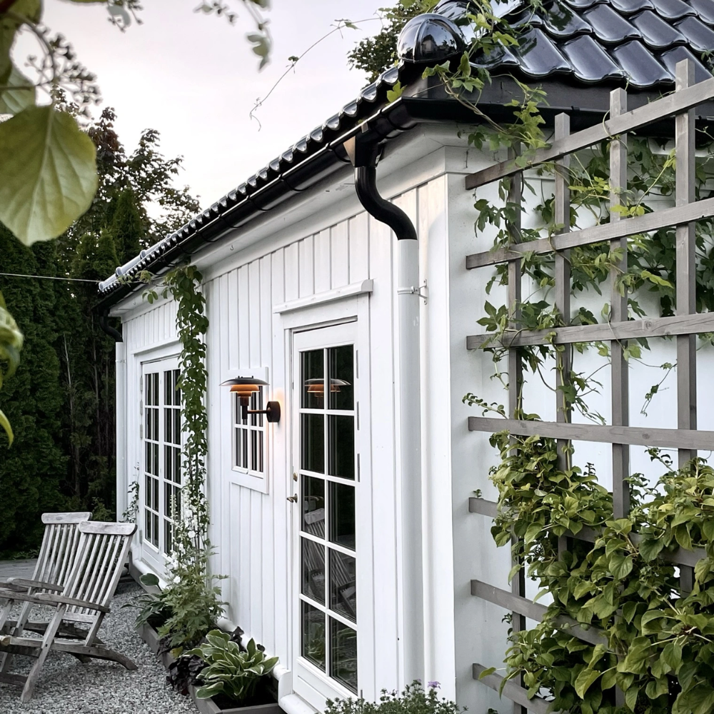 PH 3-2½ Udendørs Væglampe