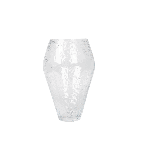 Crushed Glass Vase Large