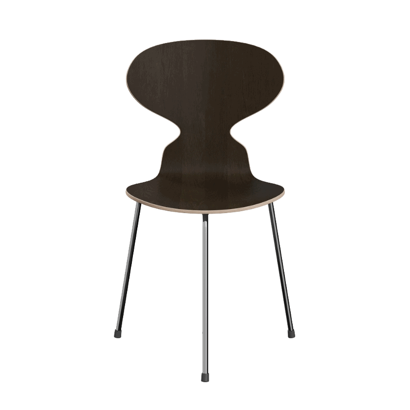 Myren™ 3100 Stol | 3-ben | Træfiner | Spisebordsstol