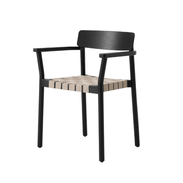 &Tradition Betty TK9 sort ask/natur linen