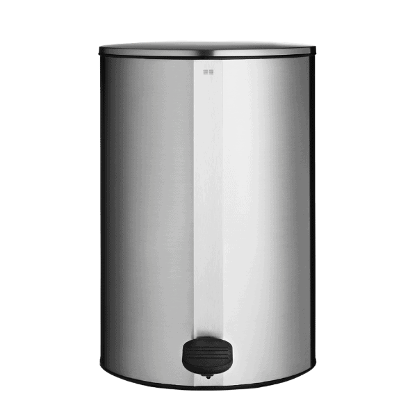 Unidrain Reframe pedalspand i børstet stål