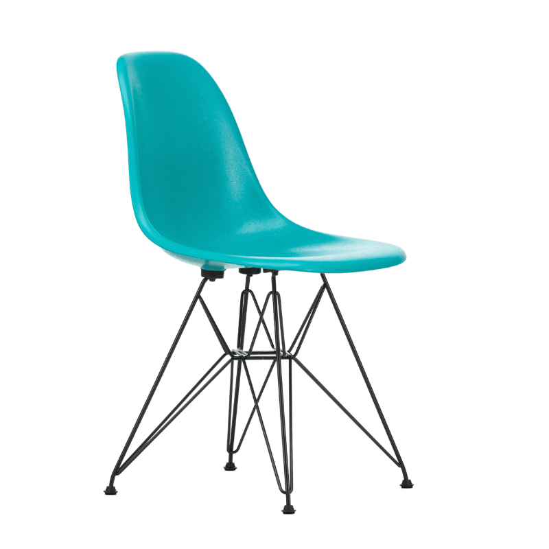 Eames Fiberglass Side Chair Turquoise