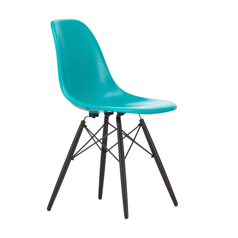 Eames Fiberglass Side Chair Turquoise