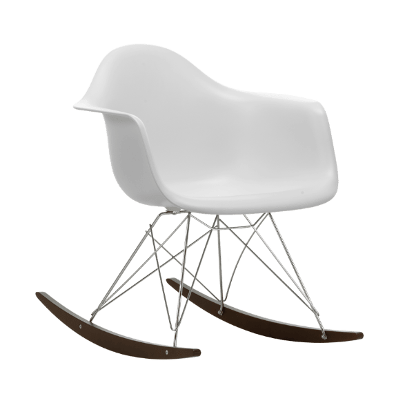 Eames Plastic Armchair RAR  - Mørkbejdset