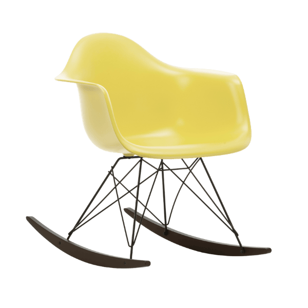 Eames Plastic Armchair RAR  - Mørkbejdset