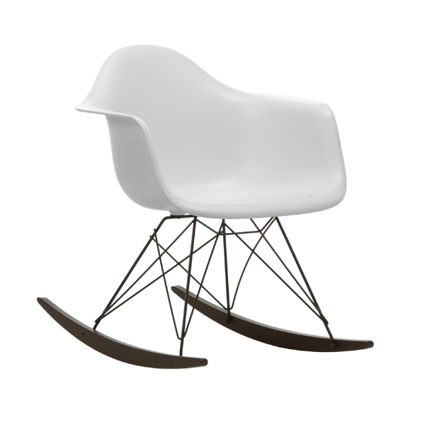 Eames Plastic Armchair RAR  - Mørkbejdset