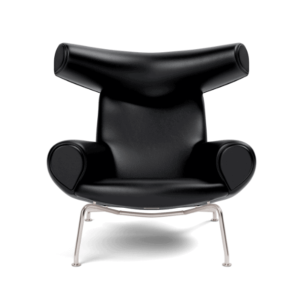 Wegner Ox Chair i læder primo 88