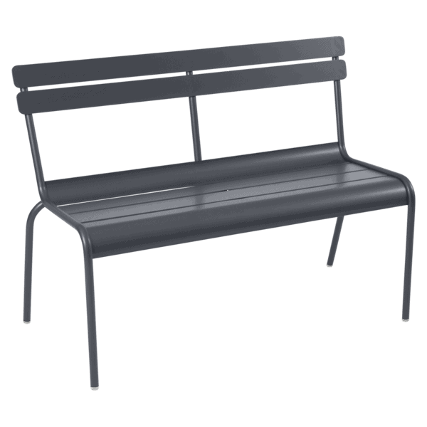 Luxembourg 2/3 Seater Bench with Backrest | Havebænk