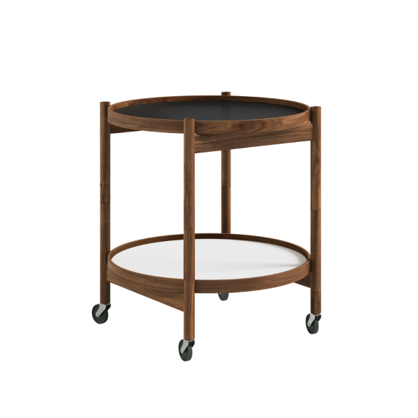 Bølling Bakkebord | Ø50 cm | Valnød Olieret
