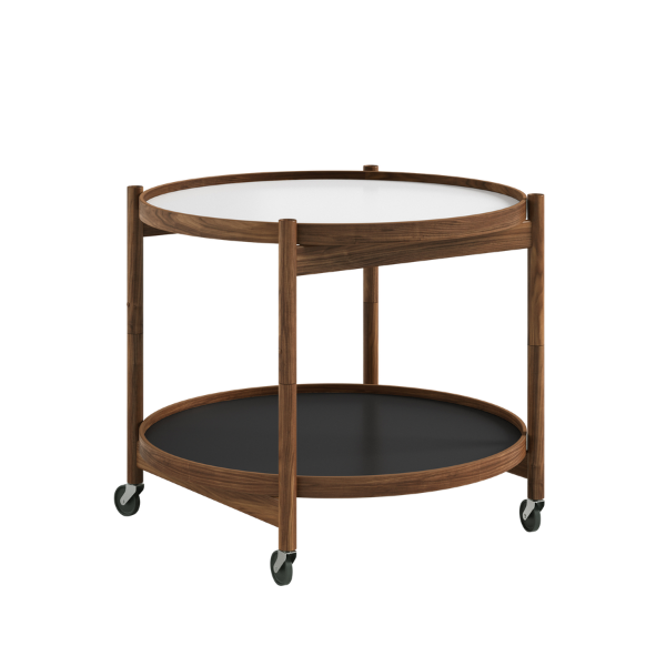 Bølling Bakkebord | Ø60 cm | Valnød Olieret