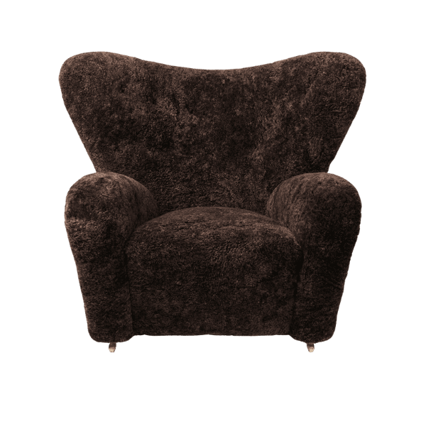 Den Trætte Mand & Ottoman | Loungestol med skammel