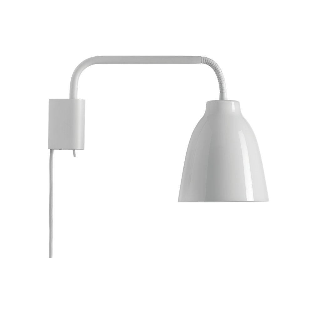Caravaggio™ Read Væglampe | Opal Glas