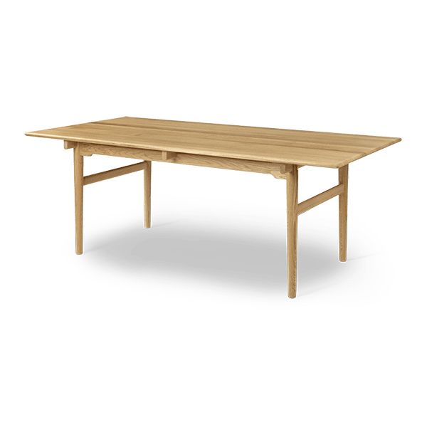 CH327 | Spisebord u. tillægsplader | Eg | 190 cm