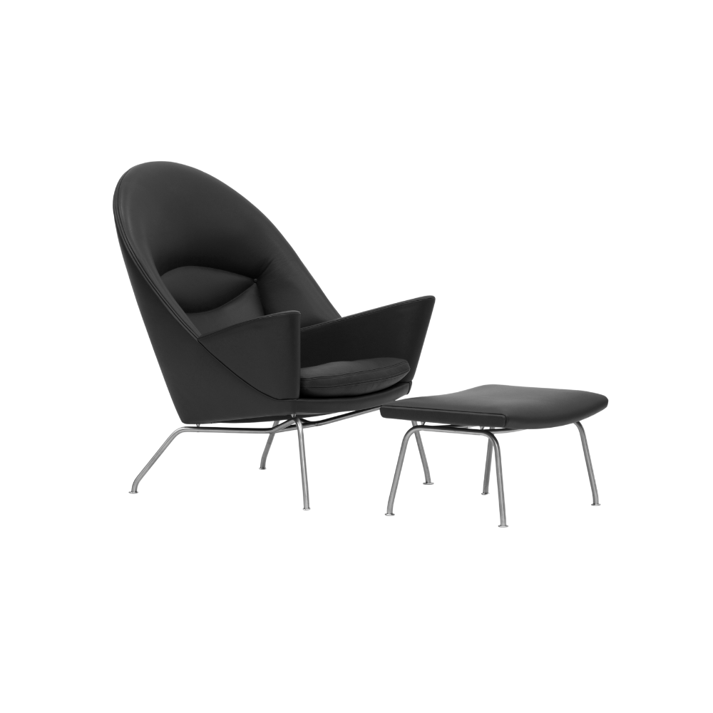 CH468 Oculus Chair | Thor læder | Loungestol