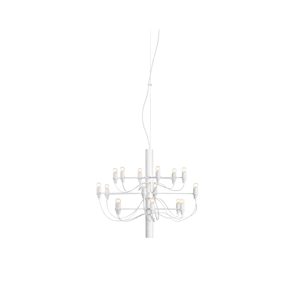 Flos 2097/18 | Pendel | BCO/OPA Hvid | Inkl. LED-lyskilder | Online Lagersalg