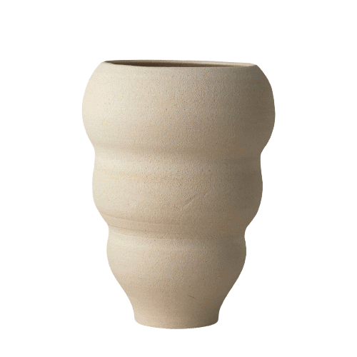 Hand Turned Vase Curved No. 60