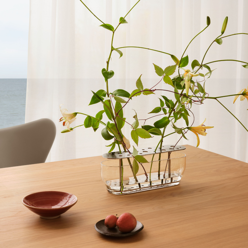 Ikebana Vase | Long | Rustfrit stål