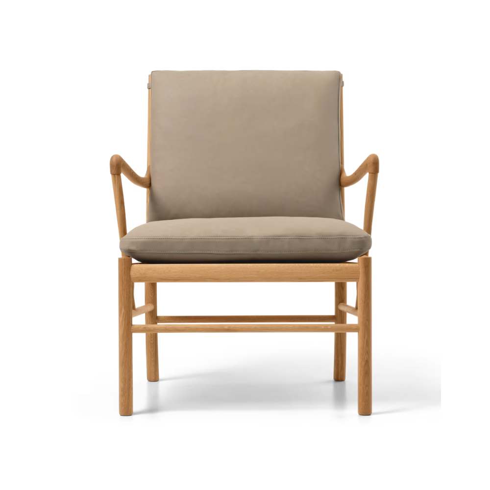 OW149 Colonial Chair | Eg Olie | Terra 20366 Marble