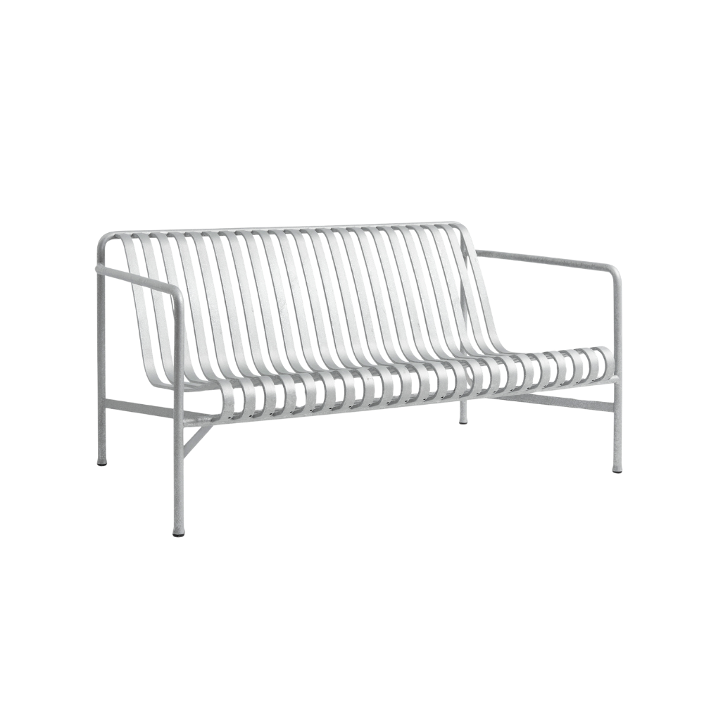 Palissade Lounge Sofa | Galvaniseret | Havemøbel