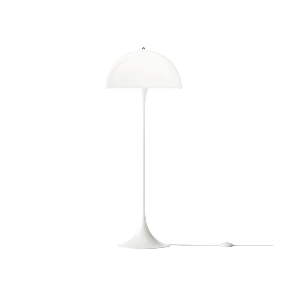Panthella Gulvlampe | Ø500 | Hvid opal akryl