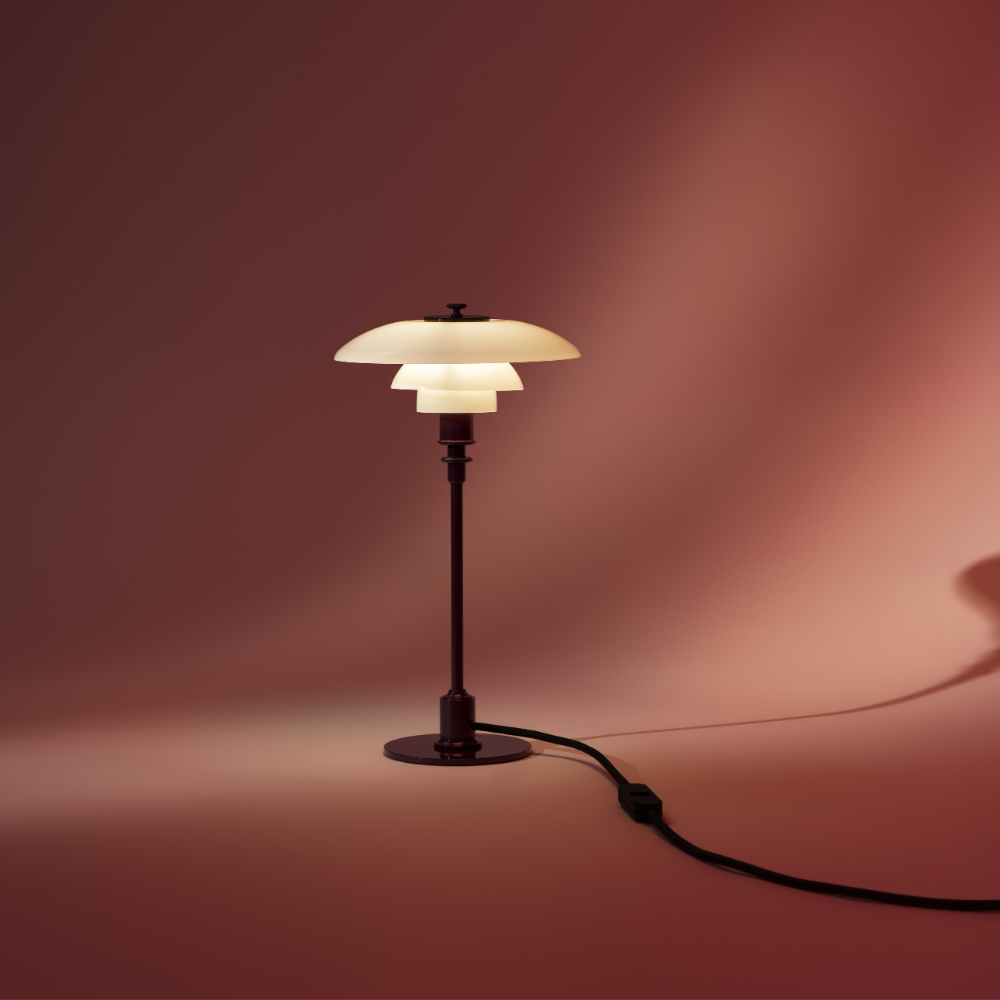 PH 2/1 Bordlampe | Farvet