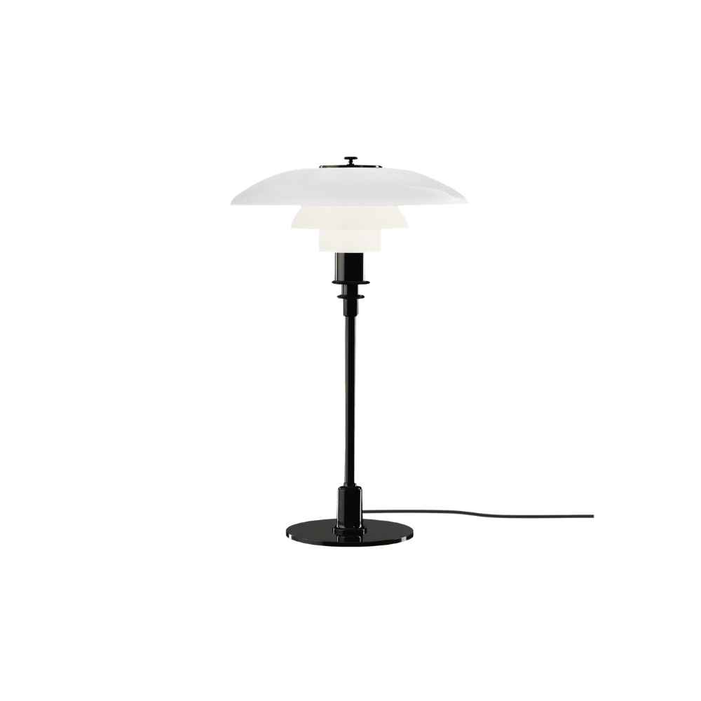 PH 3½-2½ Bordlampe | Sortmetalliseret