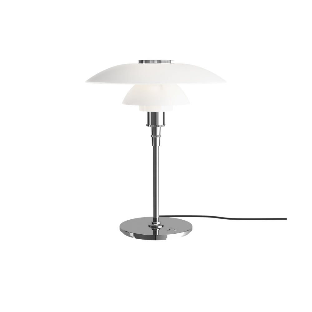 PH 4½-3½ Bordlampe | Højglansforkromet