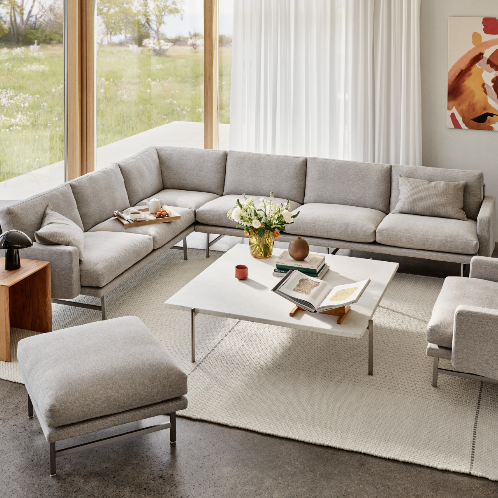 PK61™ Sofabord | Hvid Marmor